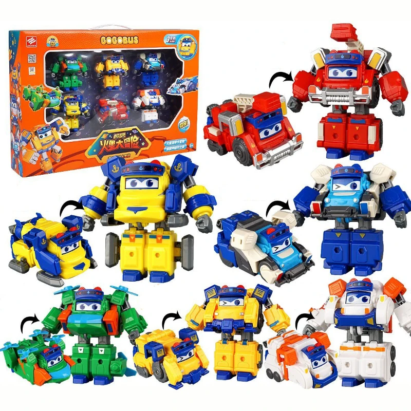 2025 Nuevo estilo Marte Exploration Theme Robot transformable de juguete, figura de acción de cara cambiable, regalos para niños, modelo coleccionable
