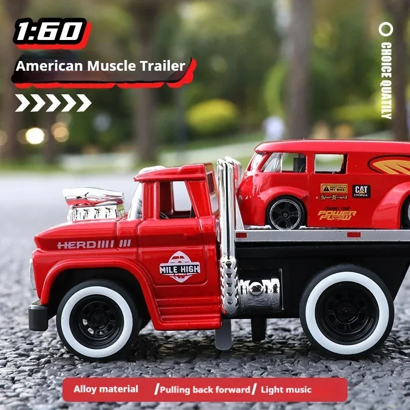 kawaii funnny gift-new 1/64 American muscle drag alloy car model,cool light toy car,cool stuff,toys for kids 2 to 4 years old