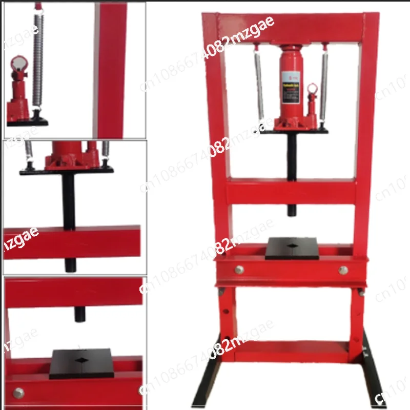 6T Adjustable Hydraulic H-frame Desktop Press Suitable For Garages Or Professional Stores