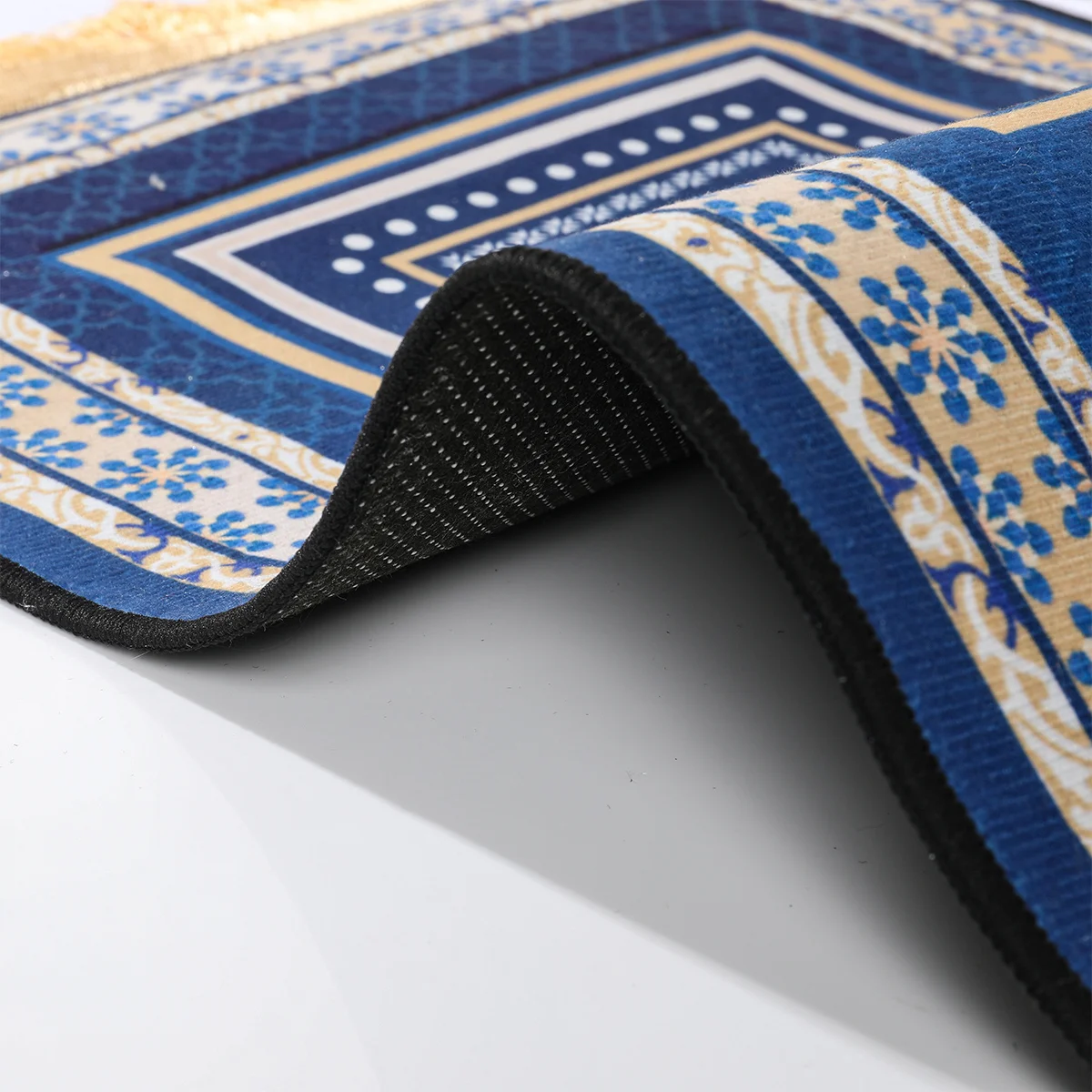 EID Mubarak Prayer Rug Ramadan Decoration 2024 Prayer Mat For Home Ramadan Kareem Islamic Muslim Party Eid Al-Fitr Gifts