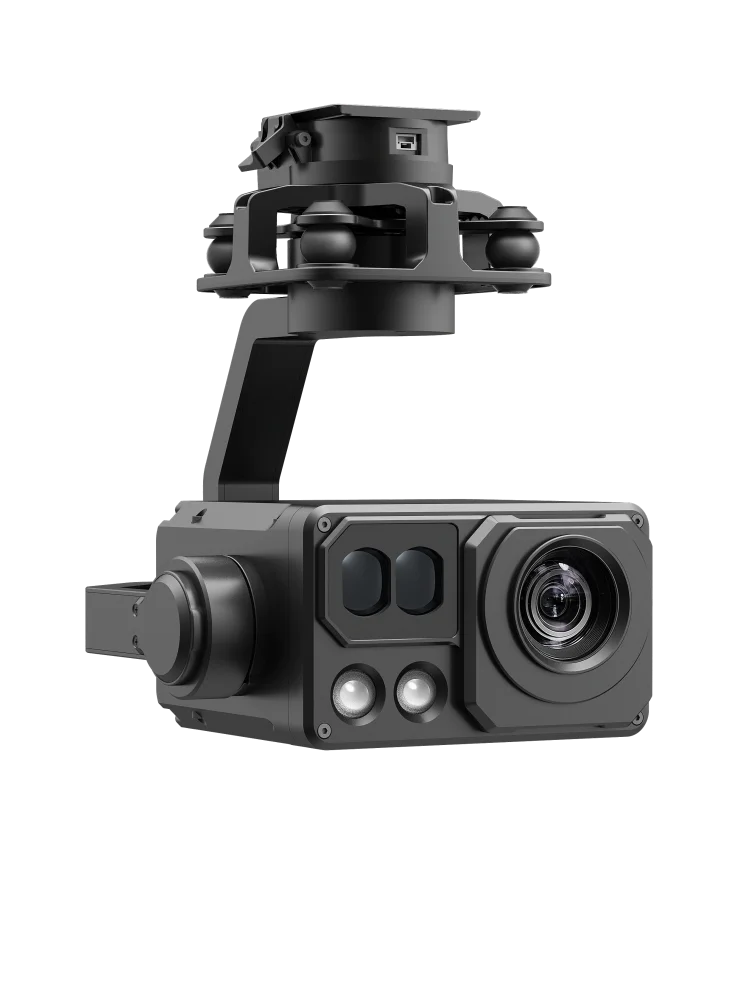 ZH30L 360X Hybrid Zoom 30X Optical Camera 1800M Laser Rangefinder Night Vision 4K Gimbal Payload Quick-Release Connector