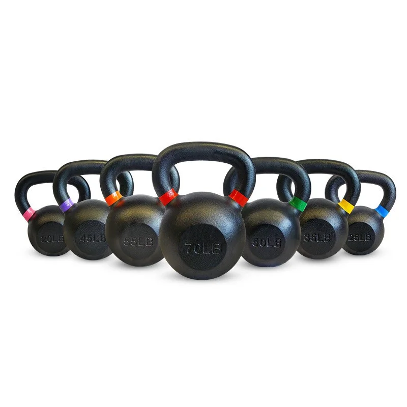 2026 Professional Gym Equipment Cast Iron Kettlebell Strength Training Fitness Kettlebellpromote Sales