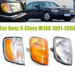 CAPQX Front Turn signal Blink lamp Side light For Mercedes-Benz S-Class W140 1991-1998 Corner light Bumper light lamp