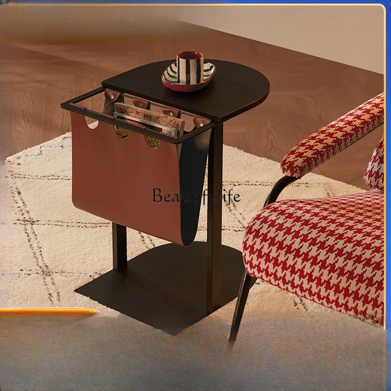 

Modern simple corner table removable storage edge table