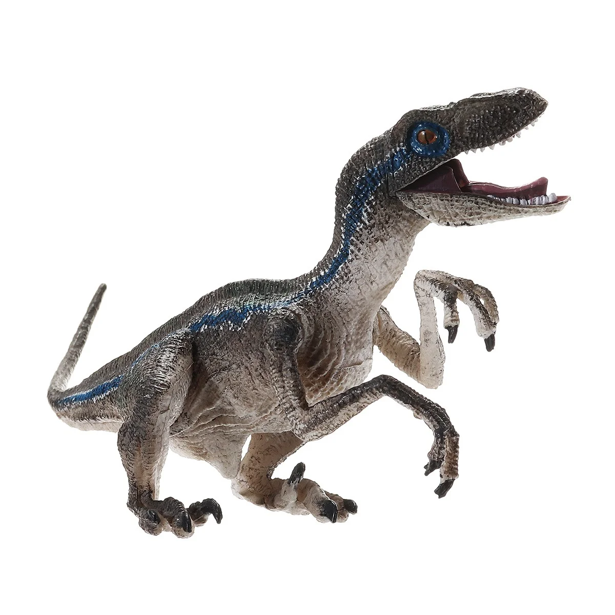 Jurassic Tyrannosaurus Rex + Blue Velociraptor Fascicodoll Dinosaur Action Figures Animal Collection gifts Educational Kids toy