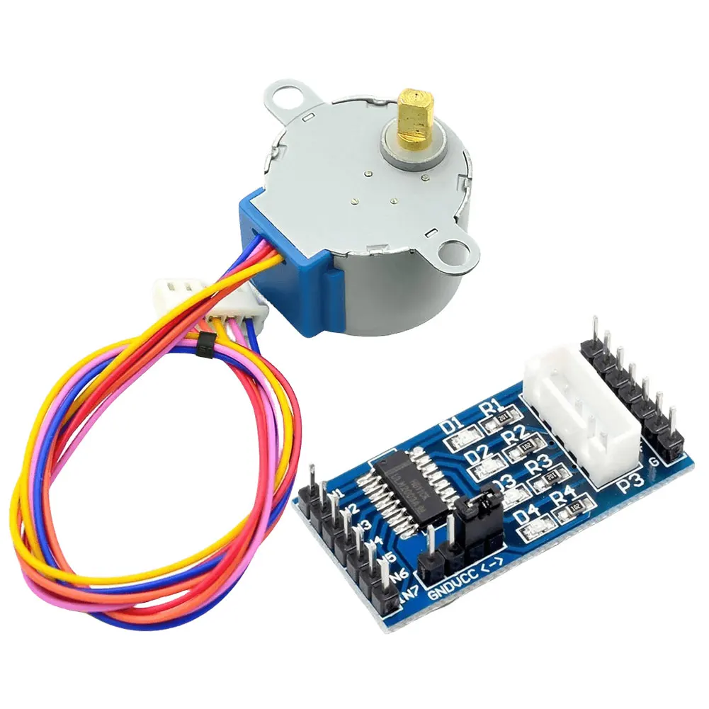 5V 4-Phase Driver Controller Board Multi-Channel Output 28BYJ-48 ULN2003 Stepper Motor Development Board Electronic Components