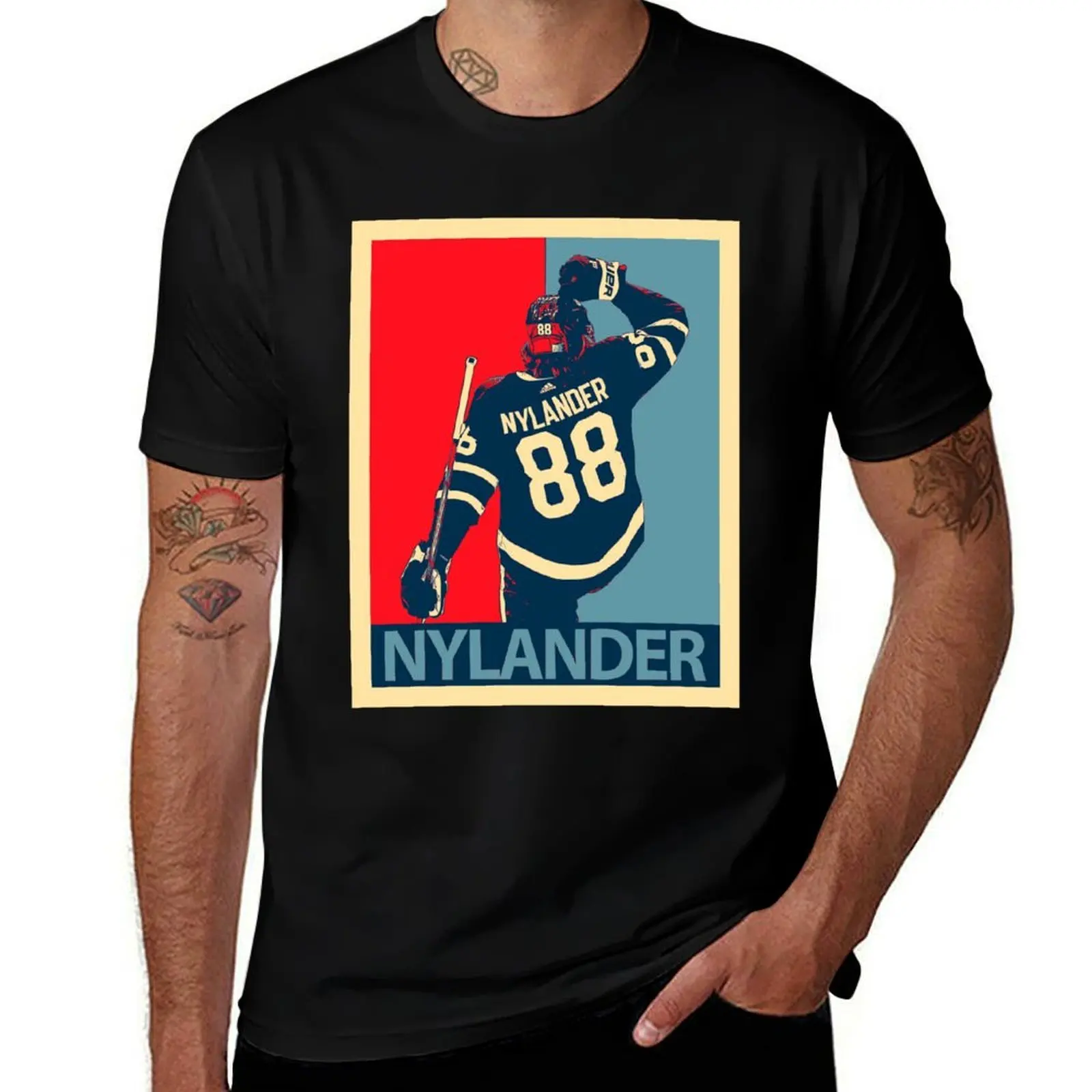 

William Nylander T-Shirt t shirts for man cotton funny t shirt men 100% cotton luxury brand T-Shirt