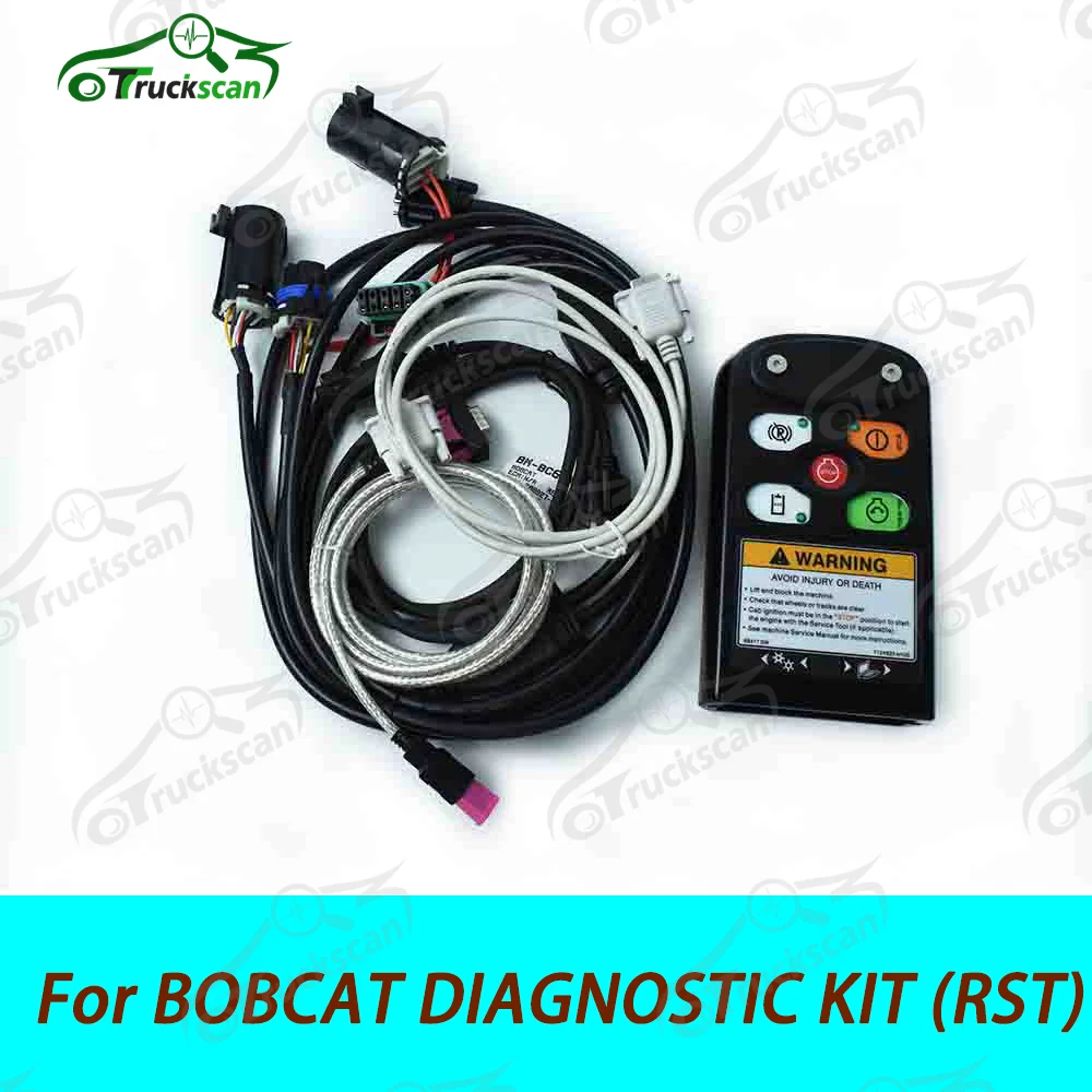 For BOBCAT Wood Skid Steer Loader Excavator DIAGNOSTIC KIT (RST)For BOBCAT DIAGNOSTIC TOOL SERVICE ANALYZER Diagnostic Tool