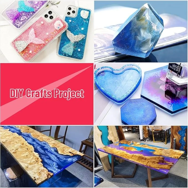 DIY Cristal Gota Cola Integrada, Pérola Em Pó, Espumante Em Pó, Molde De Silicone, Handmade Lama Em Pó