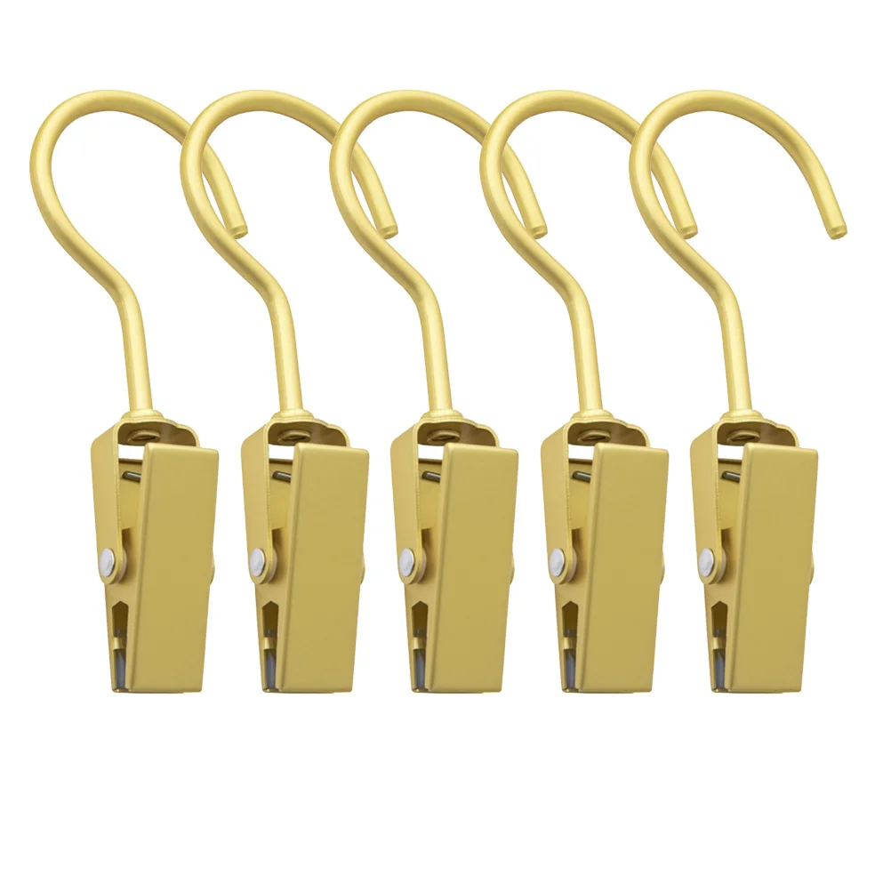 5 قطعة خطاف مشبك متعدد الأغراض مقاطع شماعات الغسيل ل منشفة قبعة جورب تجفيف معلقة المنزل المطبخ الحمام خزانة السفر الأحذية #5