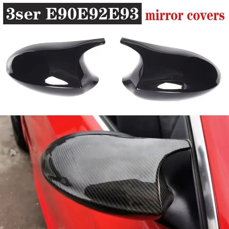 

for BMW series E90 E92 E93 Upgrade Shells Rearview Cap High-quality Real Carbon fiber rear view mirror case cover