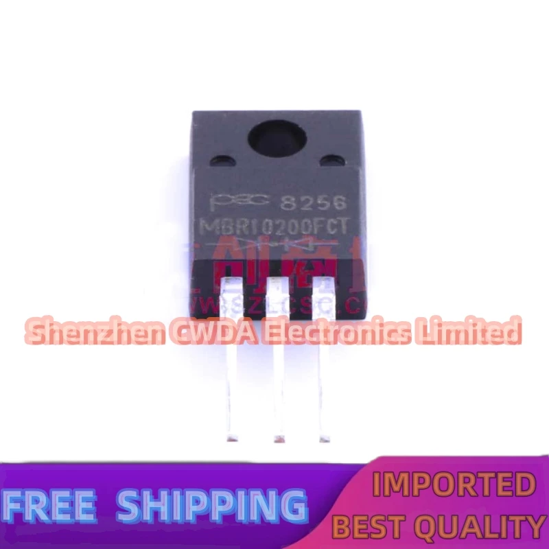 10PCS-20PCS  MBR10200FCT 10200 TO-220F  200V 10A In Stock Can Be Purchased