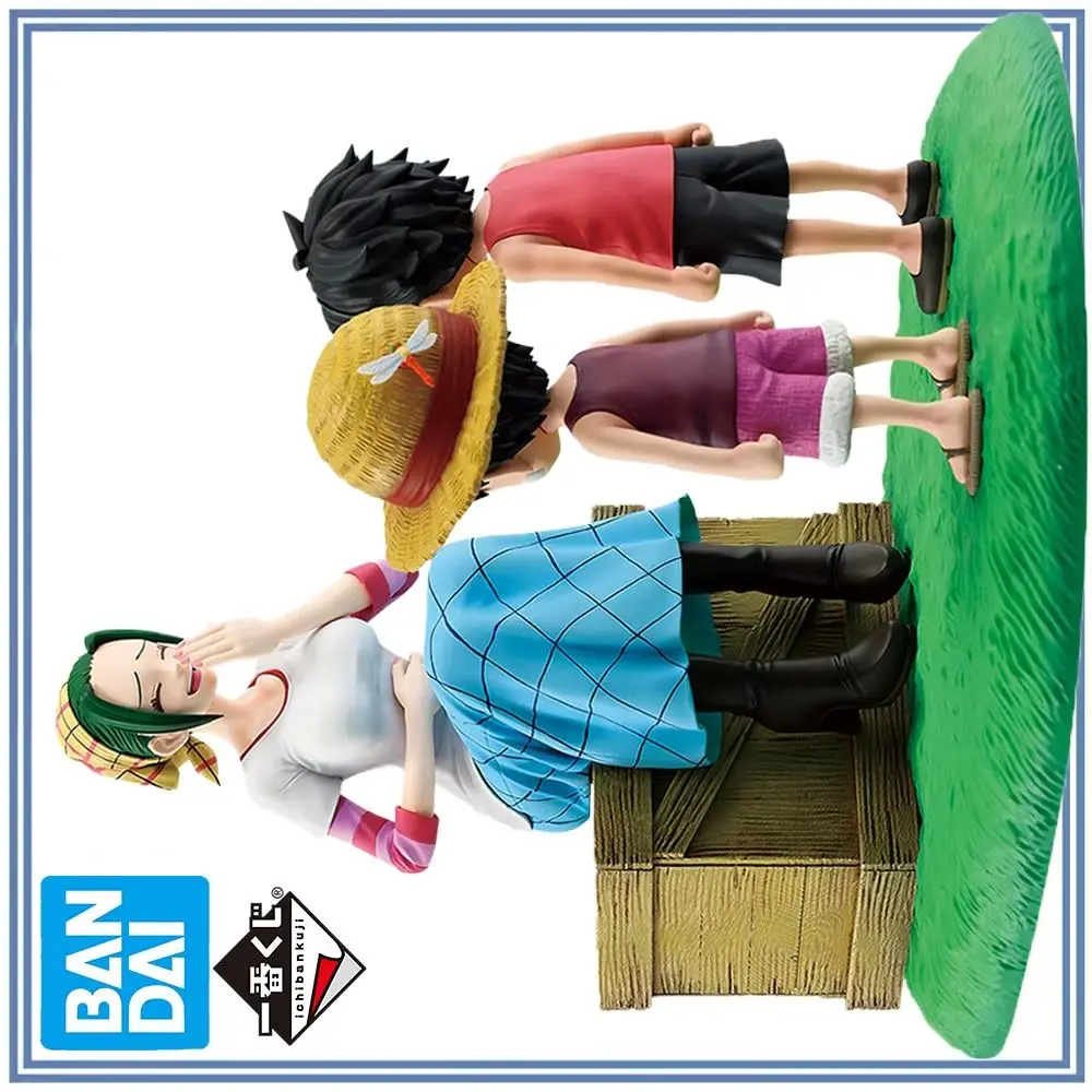 

100%Original InStock Bandai Spirits Ichiban Kuji One Piece Makino,Monkey D.Luffy Portgas D.Ace Anime Figure Model Decoration Toy