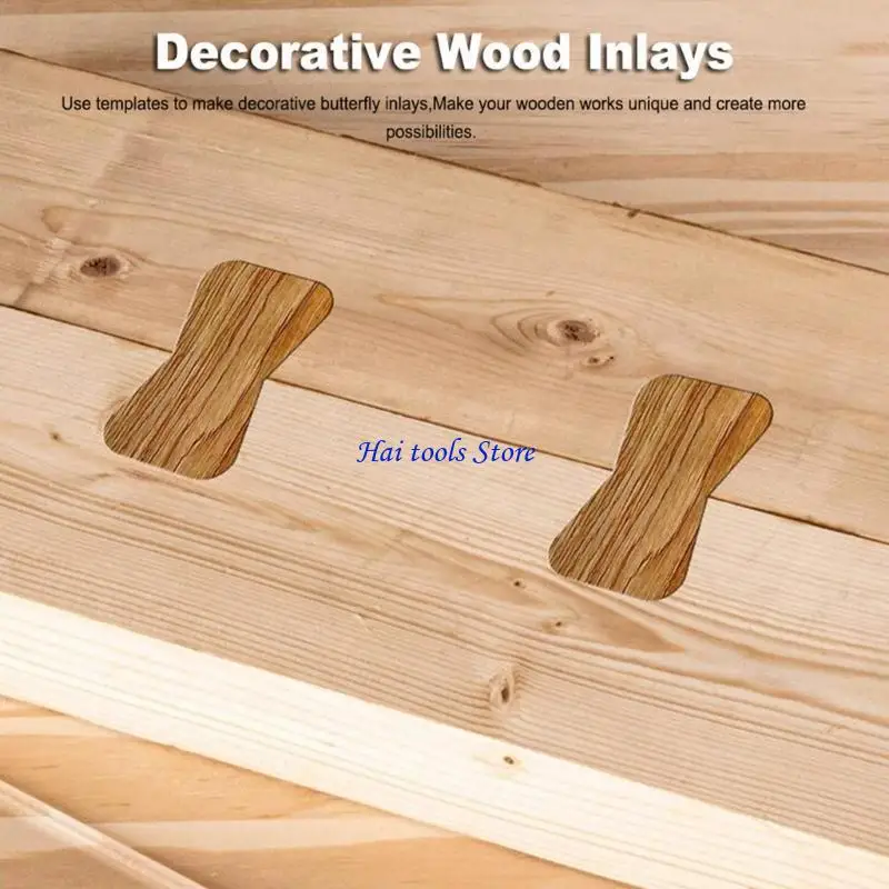 X37E Butterfly Inlay Templates Router and Decorative Templates,Router Jig Templates
