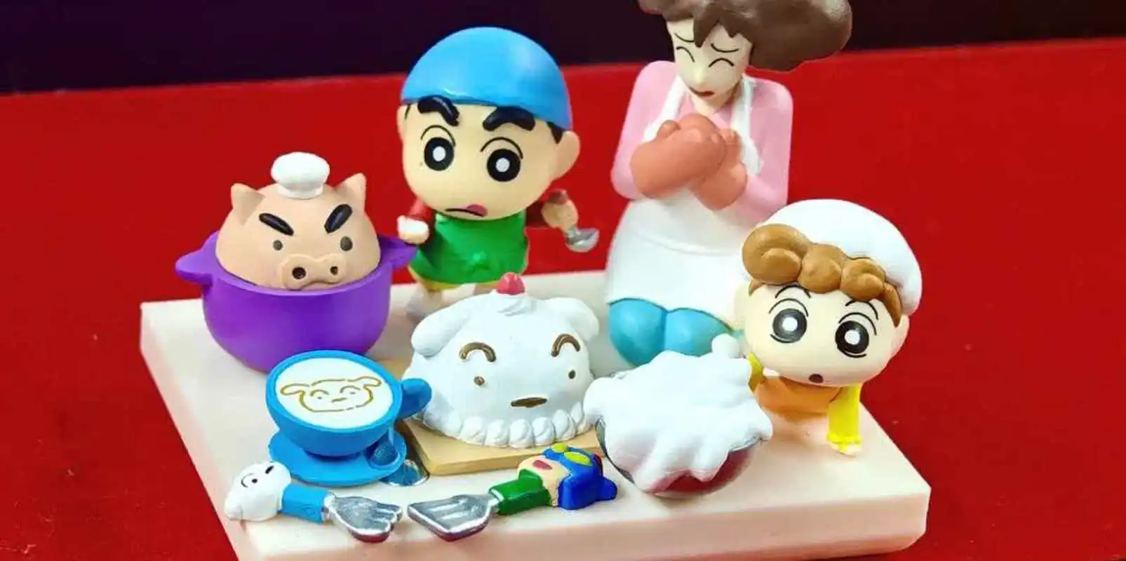 

New Products In Stock Anime Xiao Xin Cooking Blind Box Handmade Toy Cute Desktop Ornament Gift For Fans' Holiday Surprise