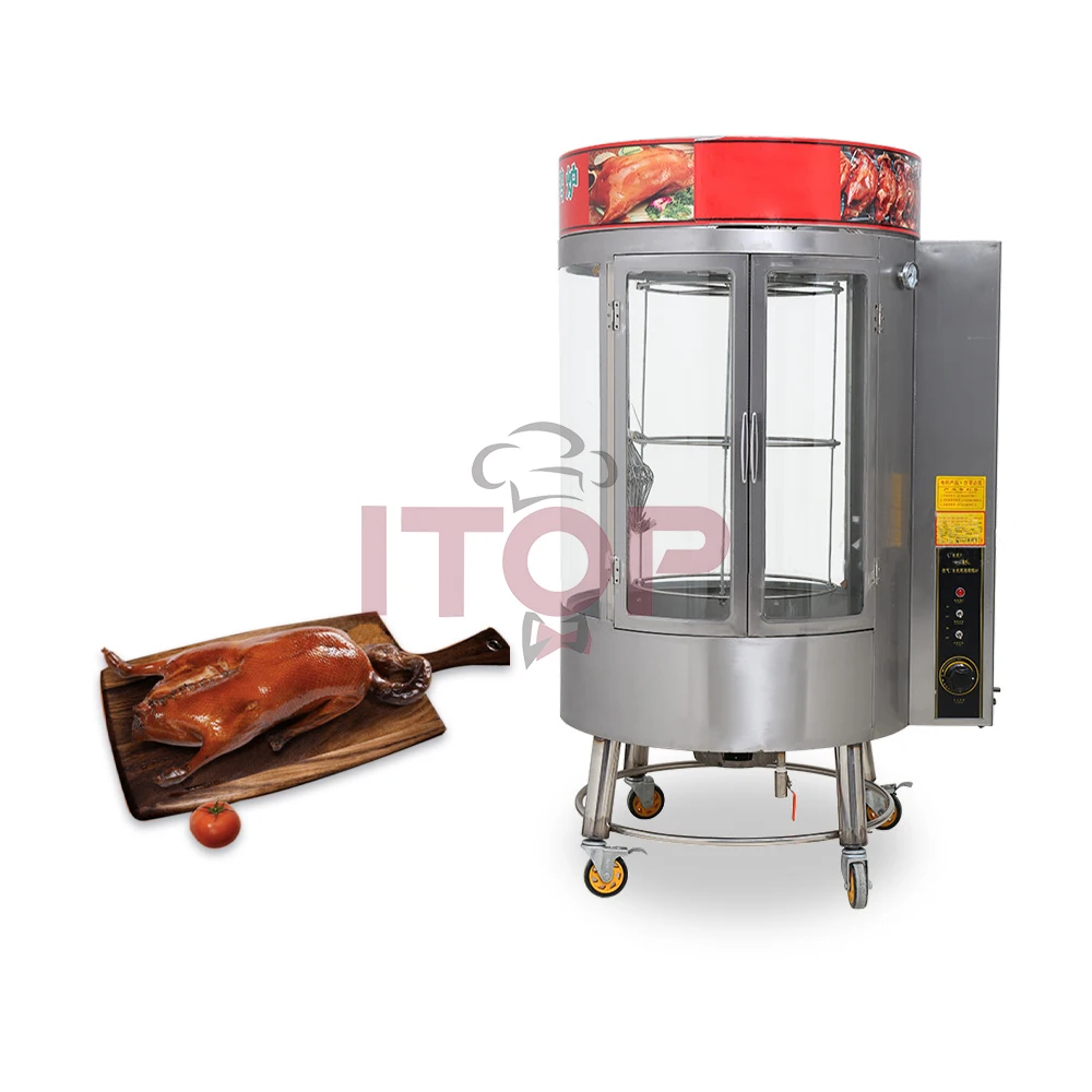 Electric Gas Chicken Roaster Oven 180-280 Degrees Celsius Chicken Grill Machine Chickens Great Price Grill Machine