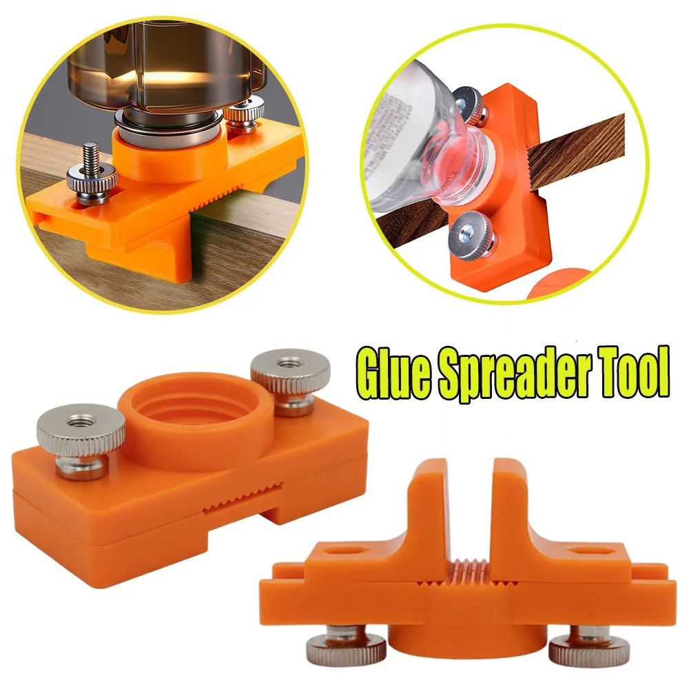 

Ручной инструмент для нанесения клея для деревообработки с регулируемым соплом для кромкооблицовки панелей, монтажа шкафов и DIY-проектов
