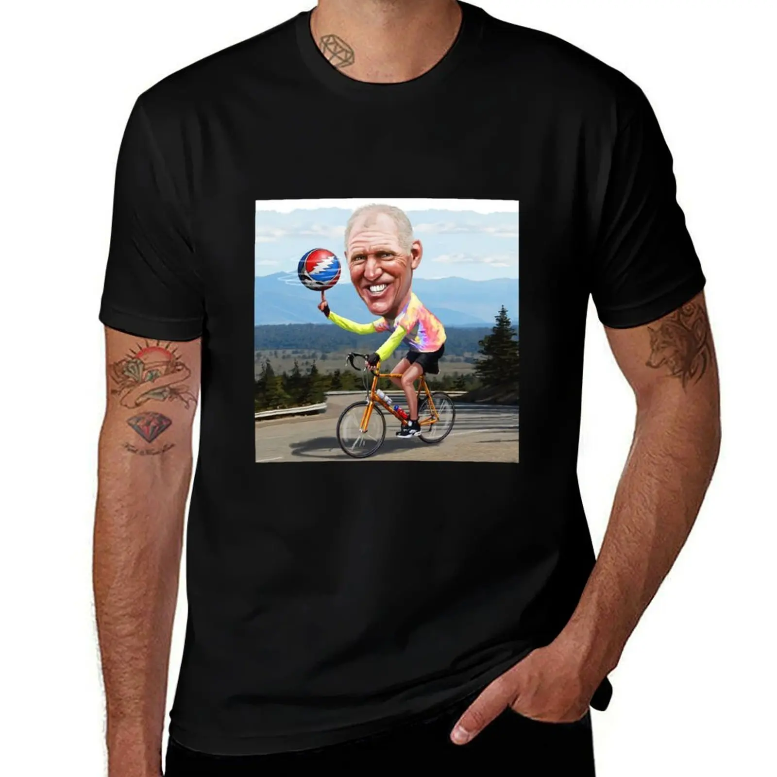 Bill Walton fanart T-Shirt Fashion Casual Short Sleeve Top T-Shirt
