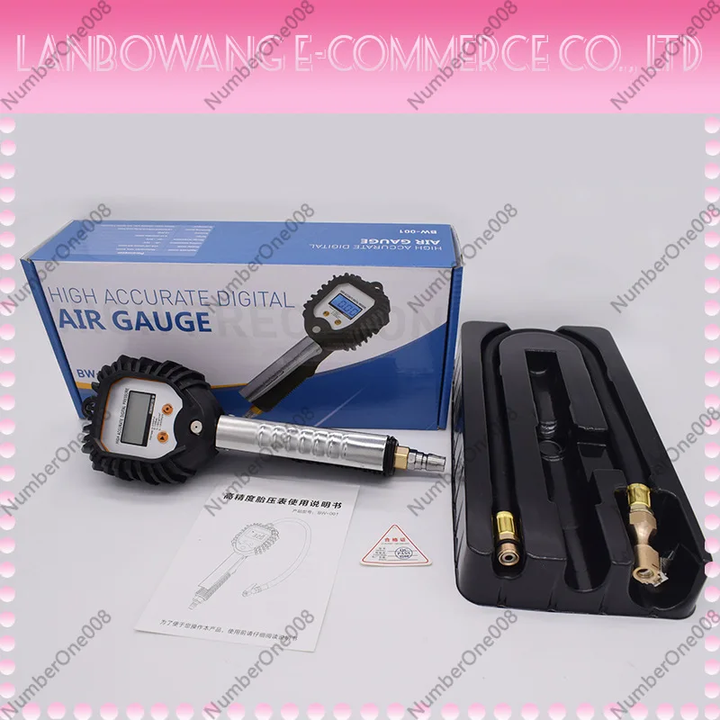 Factory Direct Digital Tire Pressure Gauge Inflation Meter Car Tire Pressure Gun High Precision Barometer Vehicle Tool
