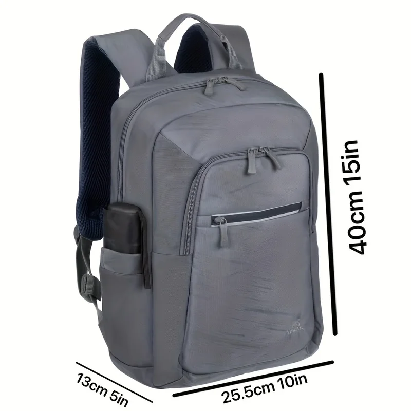 حقيبة ظهر للكمبيوتر المحمول مقاس 13.3-14 بوصة - أنيقة وبسيطة، مادة، سعة كبيرة، سهلة الحمل، مناسبة للسفر و