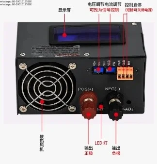 Multi specification CC/CV adjustable 2000W switch power socket