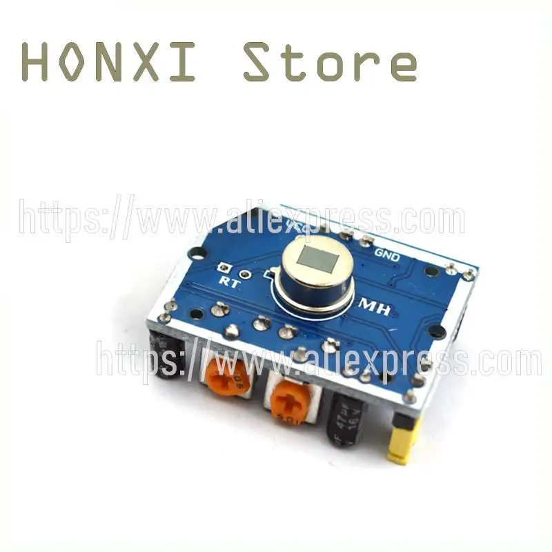 1Pcs HC-SR501 Menselijk Lichaam Infrarood Sensing Module Pyro-elektrische Infrarood Sensor Sonde Import Blauwe Plaat