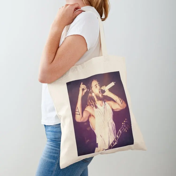 

handsome leto Tote Bag tote bag men shopping bags foldable women bag Cloth