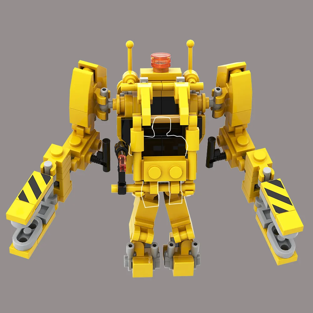 MOC ‌Galactic Mech Power Loader 172PCS Building Blocks Toy STEM Holiday Gift Kids Boys Girls Creative Construction Adventure Set