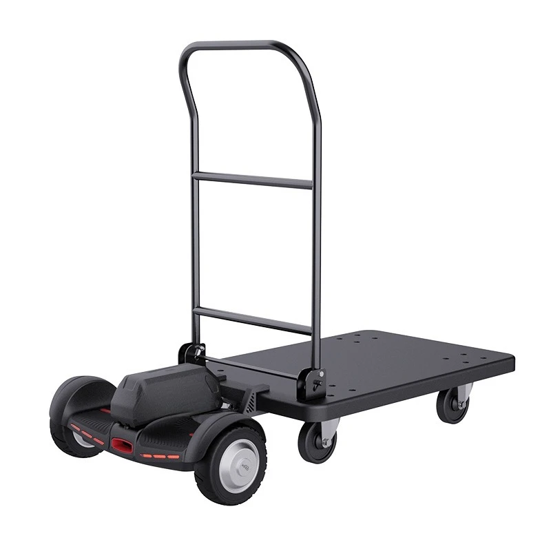Electric small trolley warehouse express balance car handling artifact flatbed car