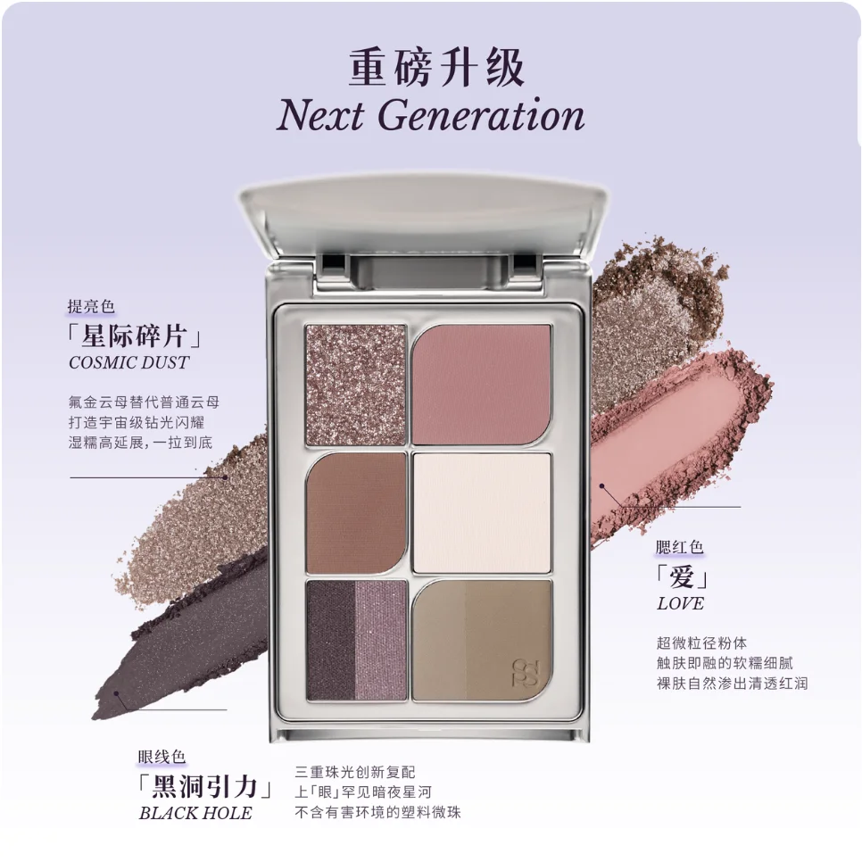 SPLASHEEN アイシャドウ オールインワン フェイス パレット イージー スレイ ヘッド スペース アイシャドウ / ブラッシュ / ハイライター 多用途メイクアップ