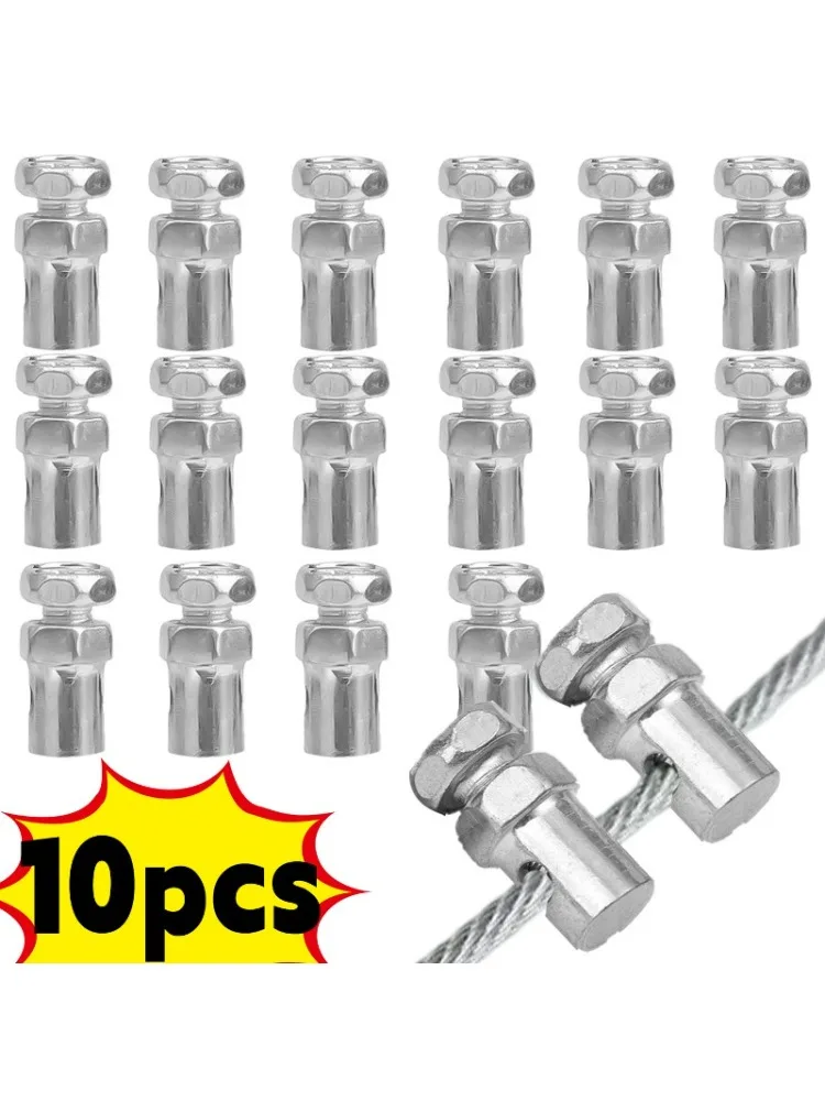 AliExpress NONE 10PCS Brake Line Cable Wire Fixed Screws Fastener for Motorcycle Bicycle Brake Line Cable Wire Fixed Screws