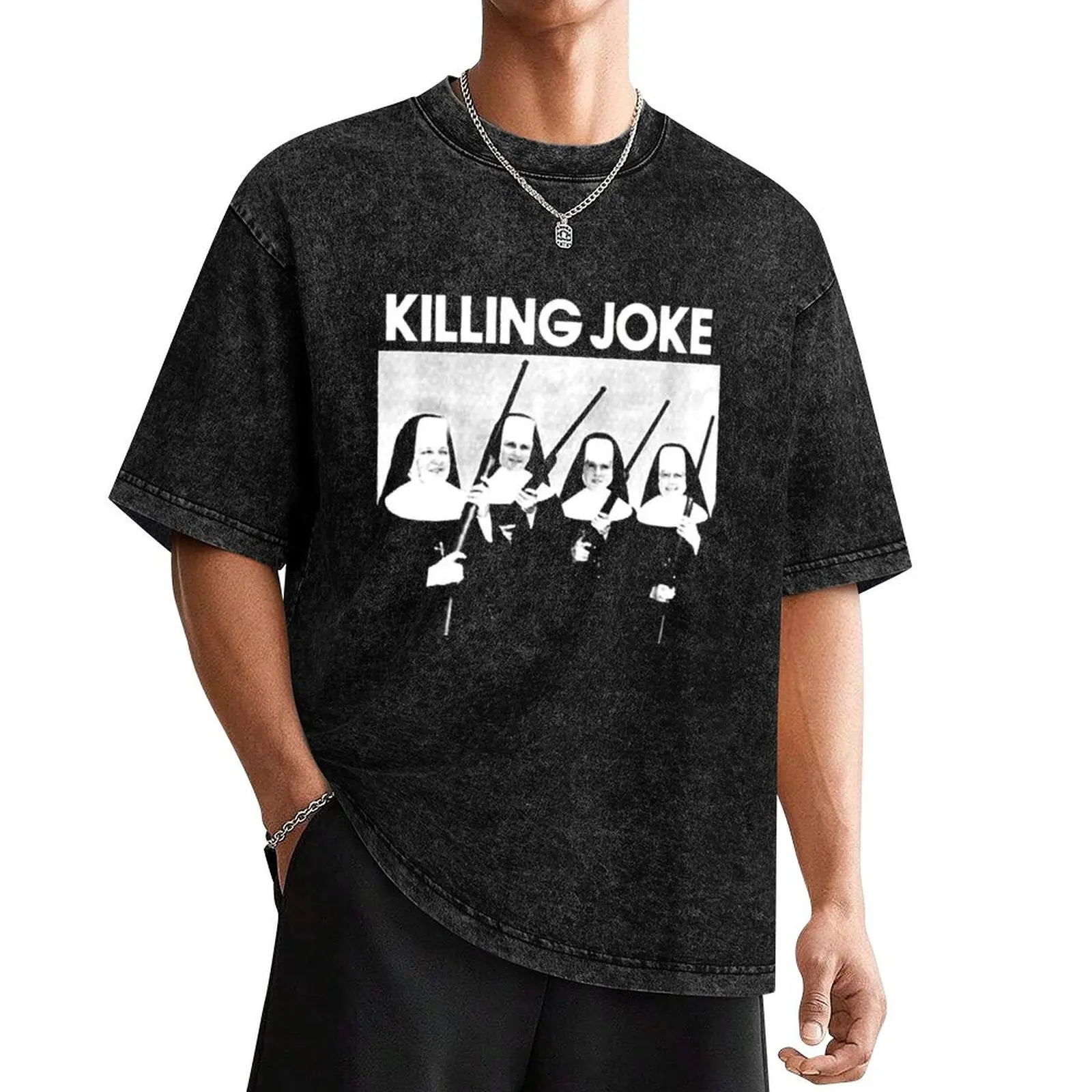 

KILLING JOKE BAND T-Shirt blue archive aesthetic clothes oversized t shirt mens graphic t-shirts pack