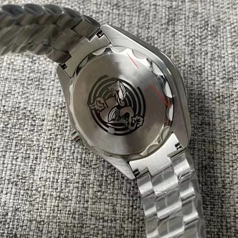 45 مللي متر للرجال 904l الفولاذ المقاوم للصدأ التلقائي الميكانيكية السيراميك ساعة حلقة ساعات عالية الجودة #6