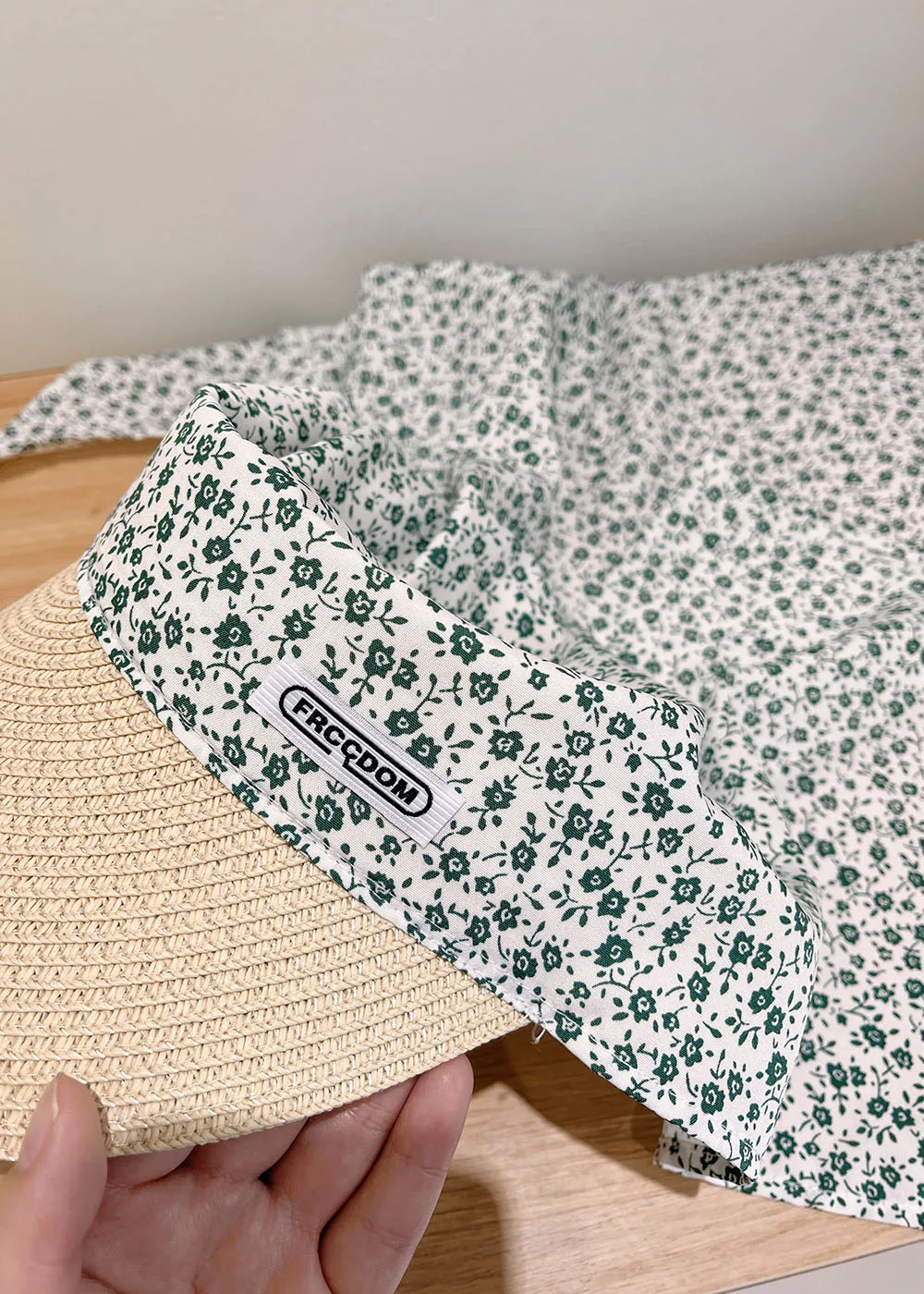 قبعات وشاح للرأس بحزام منقوش على شكل زهور للنساء، قبعة صيفية للعطلات على الشاطئ والحماية من الشمس، قبعة شمسية عصرية متعددة الاستخدامات #5