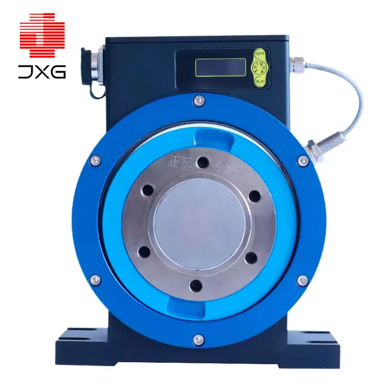 50000Nm Dynamic Torque Sensor Factory Direct Speed Measuring Instrument Transducer with Standard Flange Disc for Steering