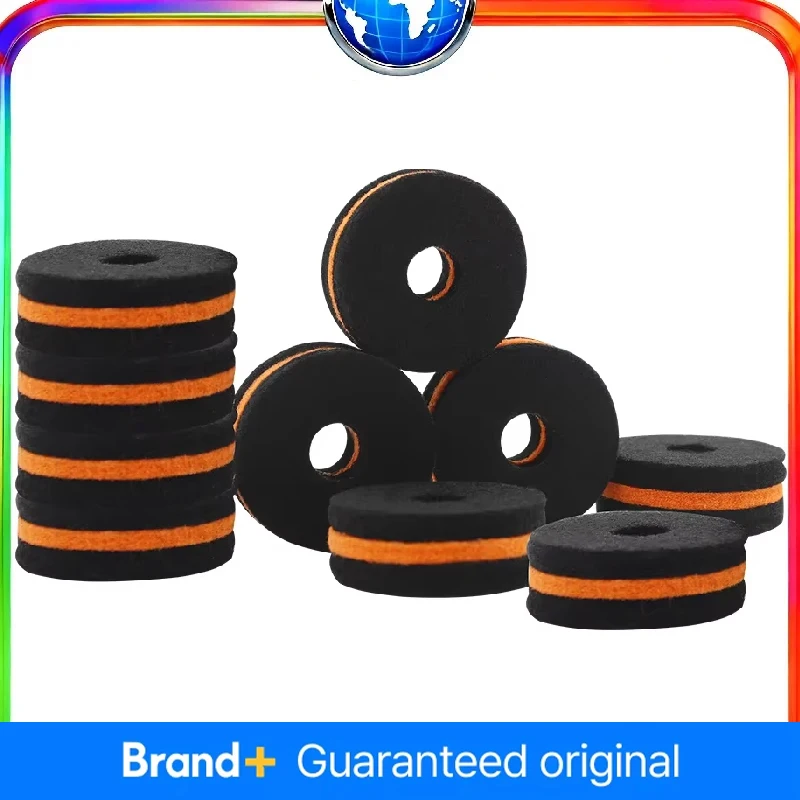 

10 шт./компл. тарелки, фетровая подушечка, аксессуары для ударных инструментов, музыкальные детали, ломтики барабана, фетровая подушечка, защитный набор, сменные инструменты