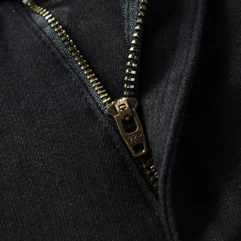 Street Fashion Men Jeans Black Color Elastic Stretch Skinny Fit Punk Jeans Zipper Designer Hip Hop Denim Pencil Pants Hombre