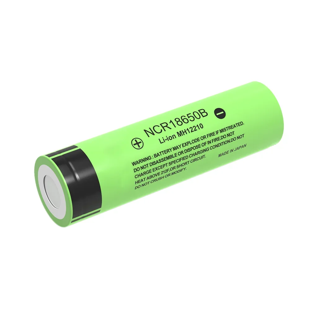 2025 New Original NCR18650B 3.7v 3400mAh 18650 Lithium Battery Real Capacity 4.2v Flashlight Energy Storage Battery