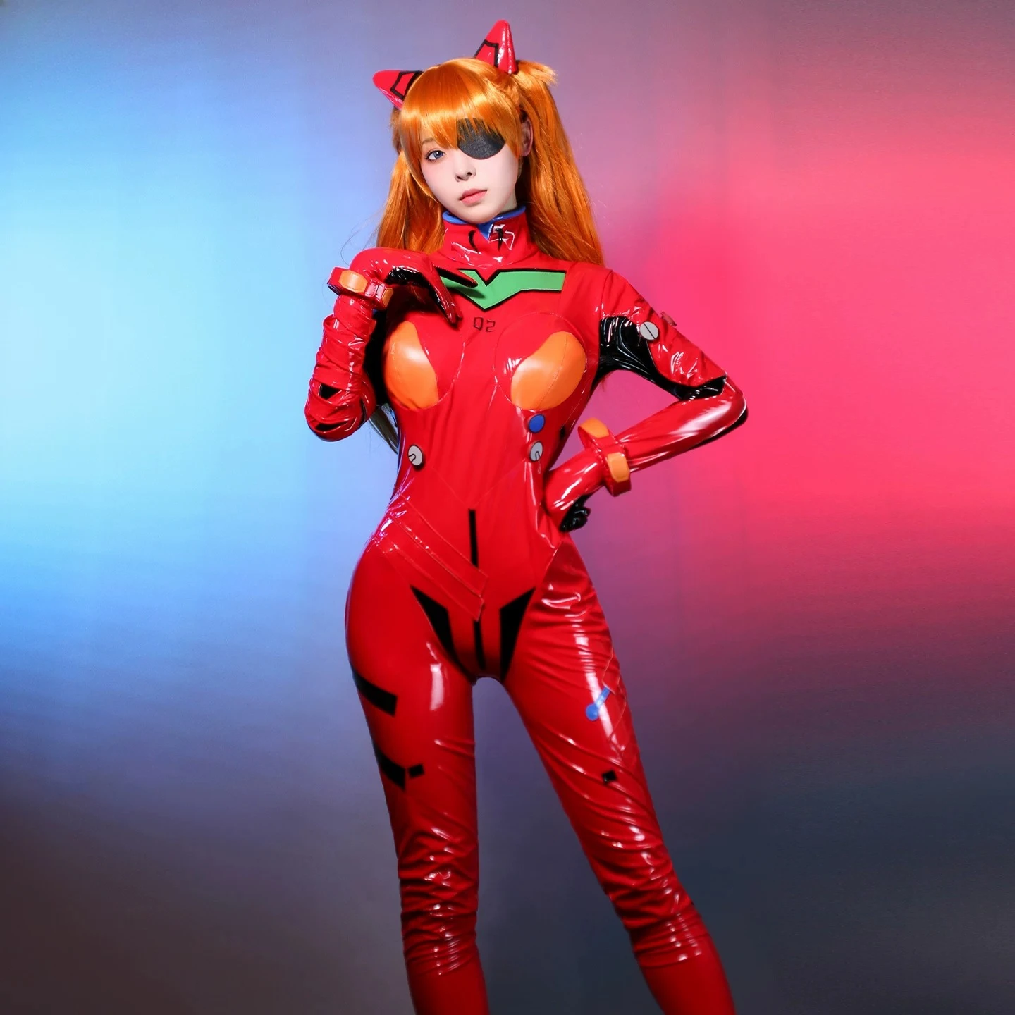 Combinaison de cosplay Asuka L - Anime Cosplay Bodysuit avis et prix
