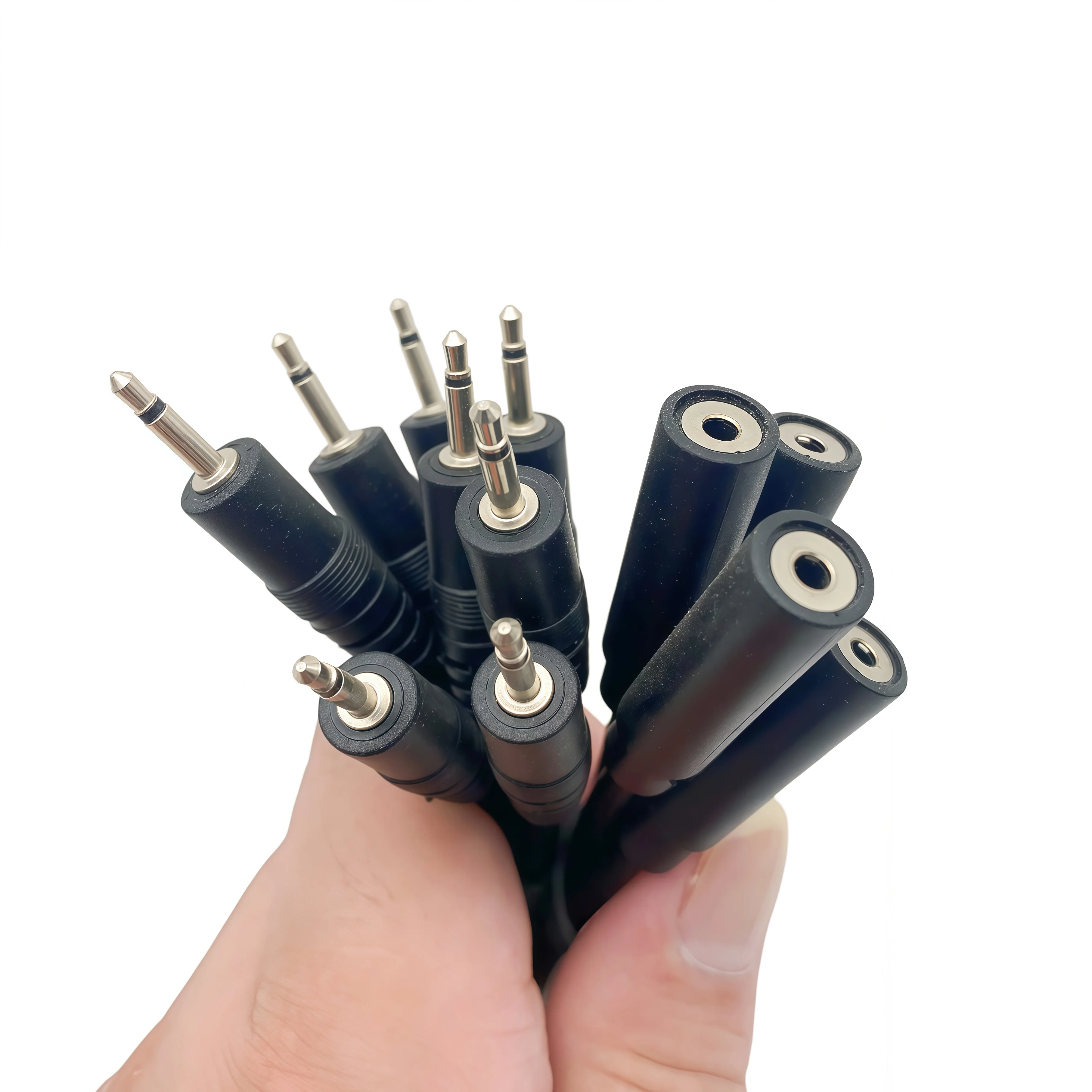 3.5mm 2.5mm Male Plug/Female Jack to Bare Wire Open End TS Mono/3 Pole/4 Pole TRRS Stereo Plug Jack Connector Audio Cable