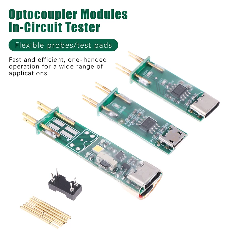 جهاز اختبار Optocoupler V3.0-V6.0 - وحدة الكشف عبر الإنترنت للإصلاح الإلكتروني واختبار DIY