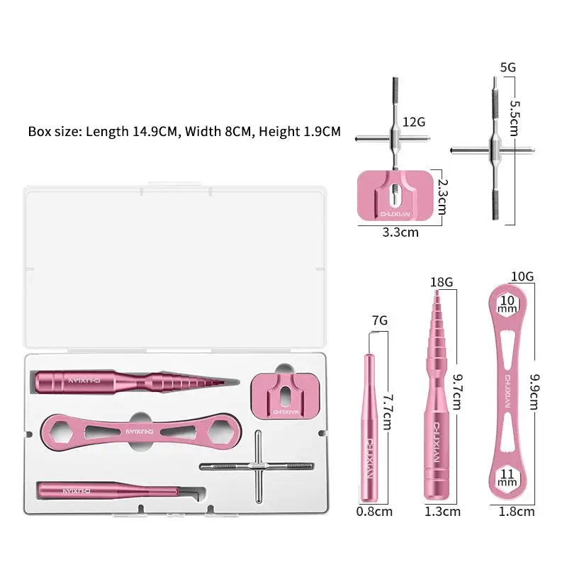 Reel Bearing Pin Remover Fishing Reel Bearing Pin Remover Tool Fishing Reel Bearing Pin Spinning Wheel Remover Tool 1Set view 6