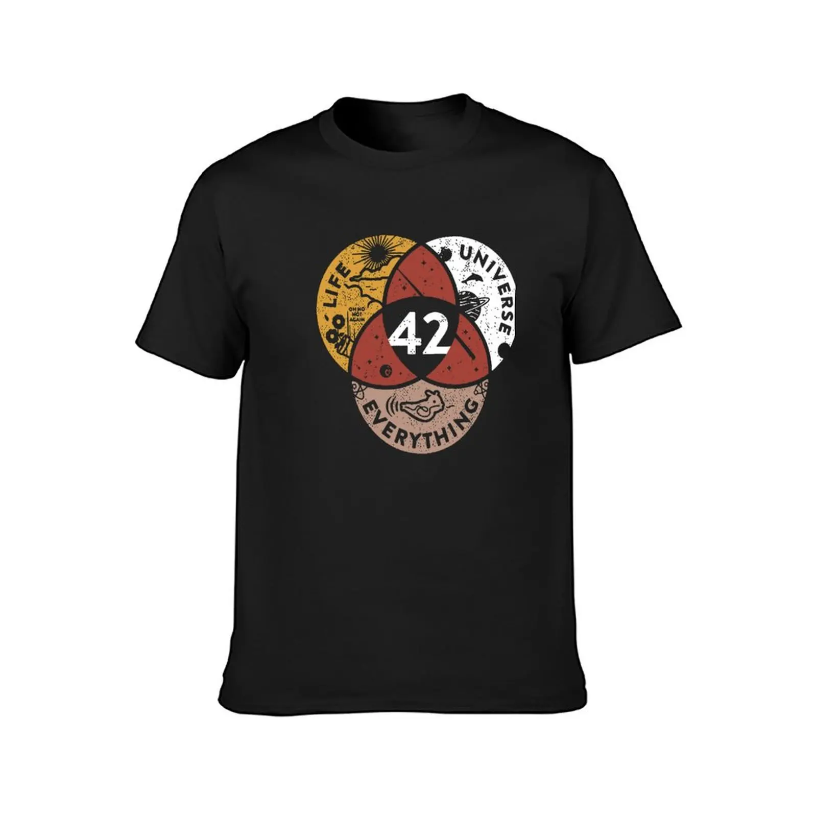 42 The Answer To Life The Universe And Everything T-Shirt sublime for a boy blacks fitted t shirts for men