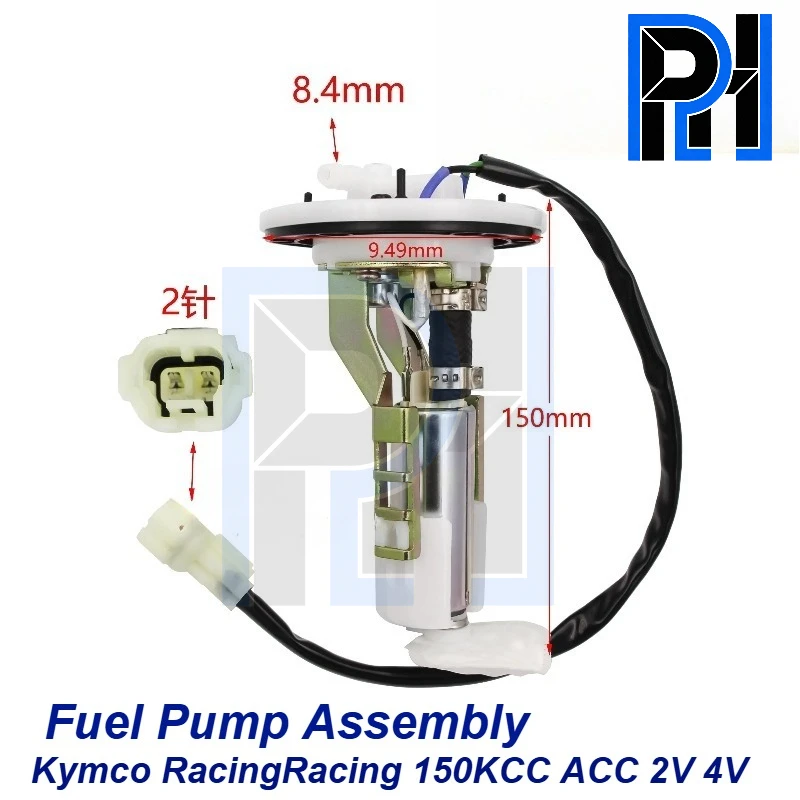 

Motorcycle Fuel Pump Assembly fit for KYMCO G6 Racing 150 KCC ACC 2V 4V 150MM Motorbike Pump Assembly System Accessory Fuel Pump