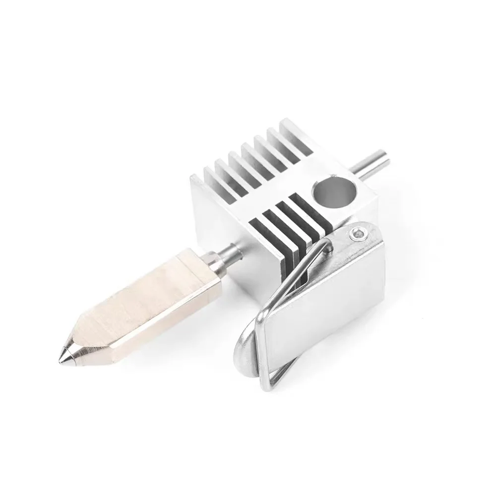 For CREALITY SPARKX I7 0.2/0.4/0.6/0.8mm Hotend Copper Alloy Heating Block With Hardened Steel i7 3D Printer Accessories