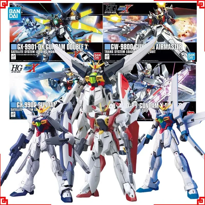 Bandai Gundam Modellbausatz HGUC X Divider Double X Airmaster Actionfigur Gunpla Bausatz Anime Figuren Spielzeug für Jungen Geschenk