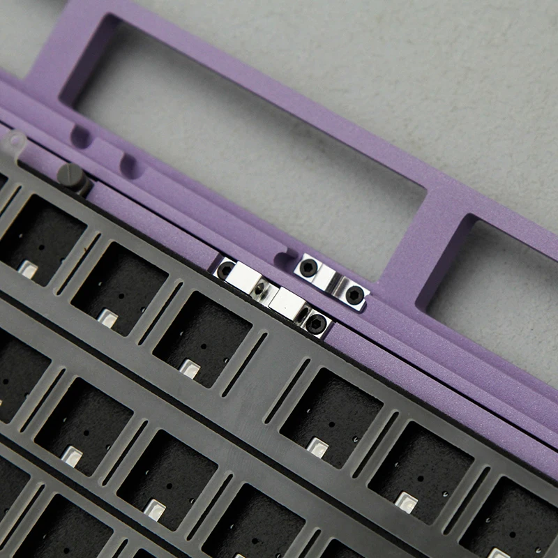 Kit de clavier mécanique SCC100, Tri-mode personnalisé, sans fil, Bluetooth 2.4g, échange à chaud, Structure à dégagement rapide, alliage d'aluminium CNC