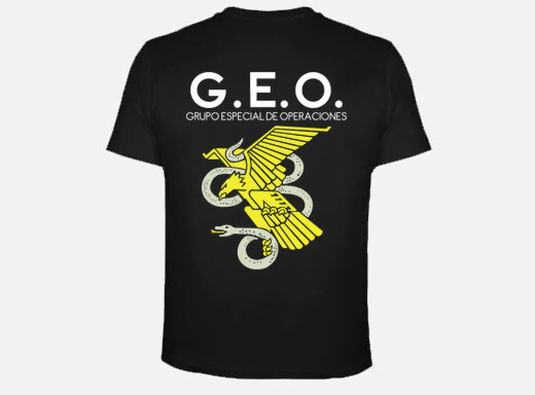 Grupo Especial De Operaciones G.E.O Men T-Shirt Short Sleeve Casual 100% Cotton O-Neck Summer TShirt Size S-3XL