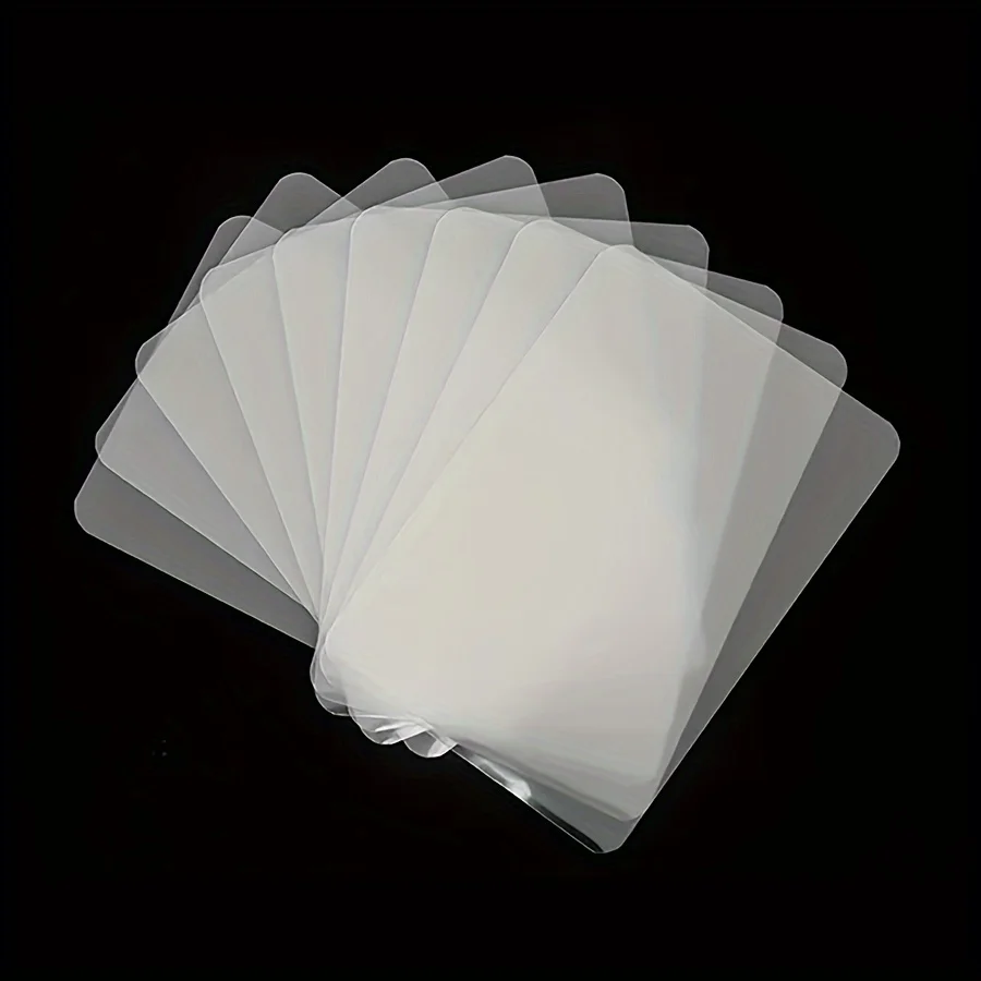 100packs Hot Laminating Pouches & 5.31*3.74in, Protective Film Can Seal Photos, Transparent Film-plastic Film