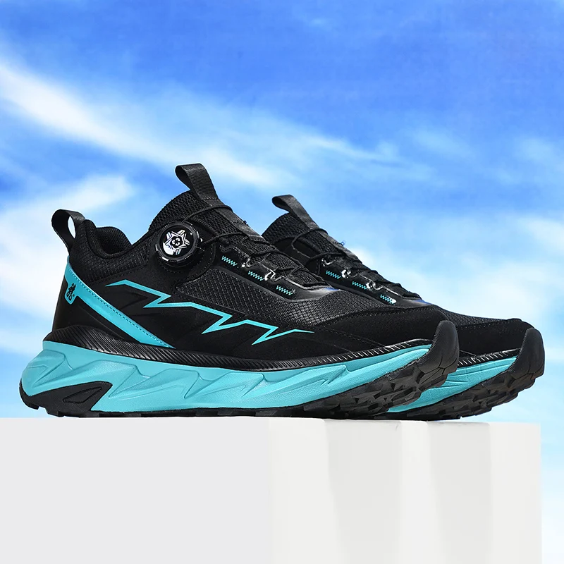 

2026 Spring Hot Selling Simple Mens Sports Shoes Rebound Balance Running Shoes Wrapped Comfortable Breathable Walking Shoes